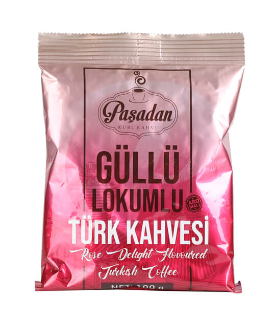G&uuml;ll&uuml; Lokumlu T&uuml;rk Kahvesi